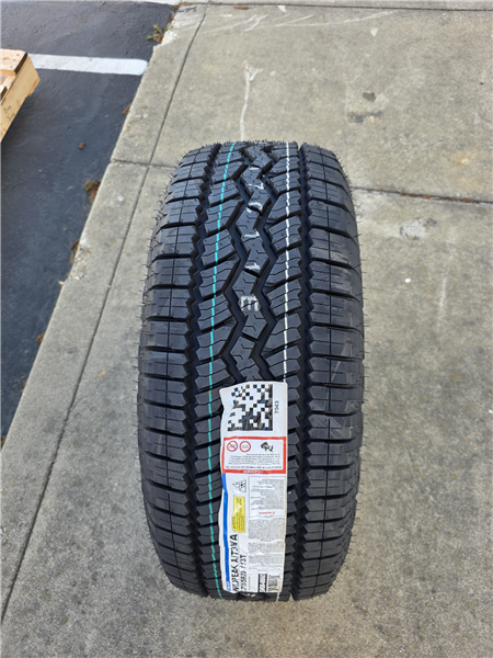 285/65R18 FALKEN WILDPEAK AT3W A/T 116T M+S 51psi BSW 660AB**55K**+ROAD HAZARD