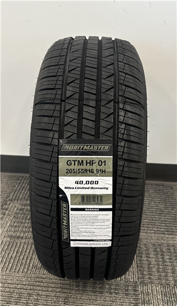 205/55R16 GRIT MASTER GTM HP01 91H 700AA