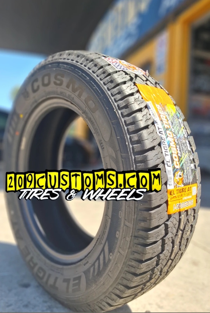 245/65R17 COSMO EL TIGRE A/T BW 107T 540A-B 55K+ ROAD HAZARD
