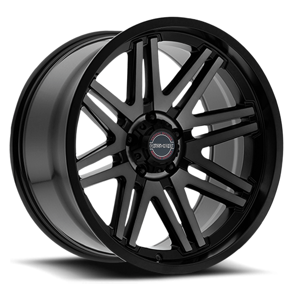 20X10 WICKED 901 6X135 -18MM C.B. 87.1 BLACK TINT MACHINE
