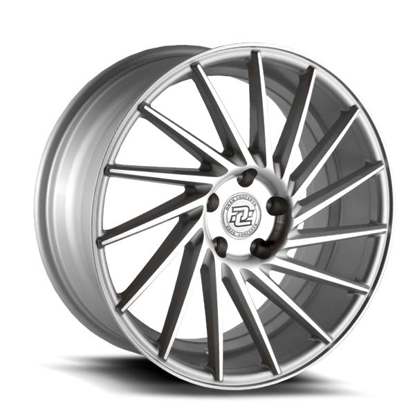 18X8.5 DC3-R6 5X114.3 35MM C.B. 73.1 SILVER MACHINE