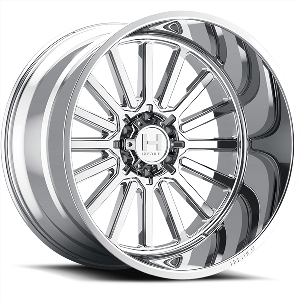 20X10 HOSTILE H127 6X139.7 -19MM C.B 106.1MM ( ARMOR PLATED ) CHROME