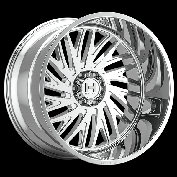 20X10 HOSTILE H131 6X135 -19MM C.B 87.00 (ARMOR PLATED) CHROME