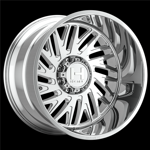 20X10 HOSTILE H131 8X165 -19MM C.B 125.2 (ARMOR PLATED) CHROME