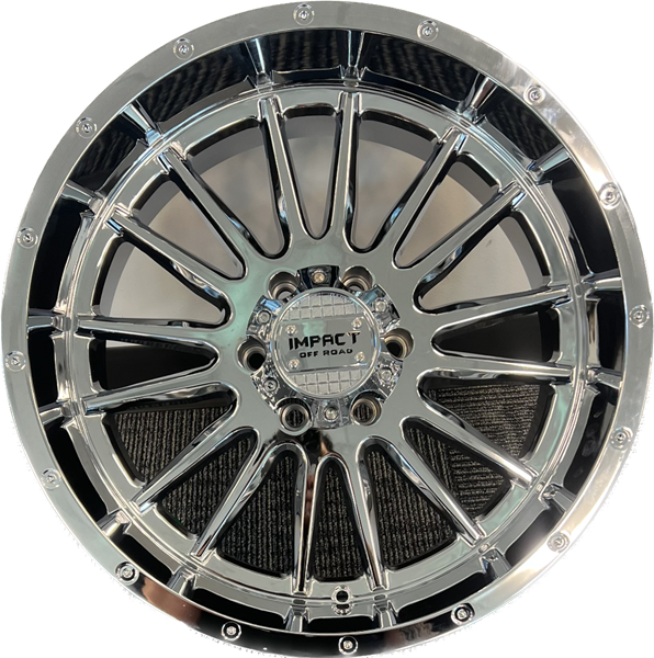 20X10 IMPACT RACING 6X135 -12MM (87.1MM) CHROME