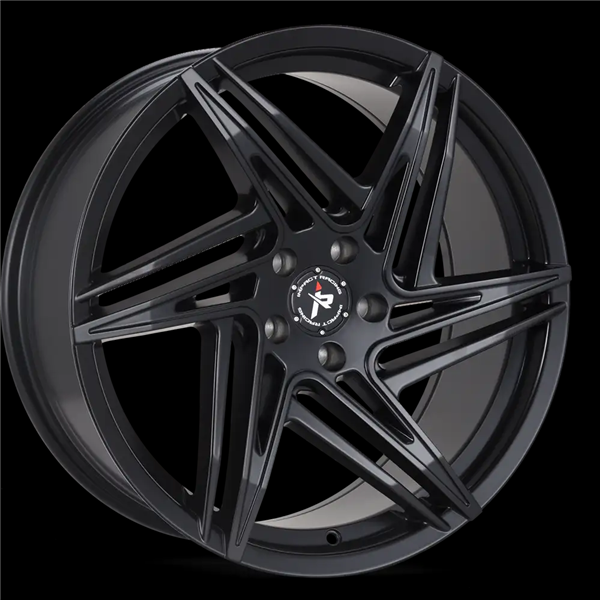 20X8.5 IMPACT RACING 606 5X112 35MM (73.1MM) SATIN BLACK