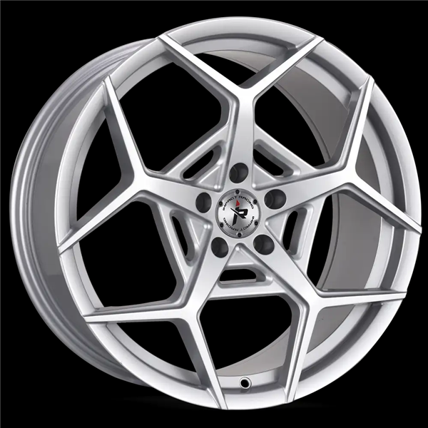20X8.5 IMPACT RACING 607 5X114.3 35MM (73.1MM) ****************SILVER*******************