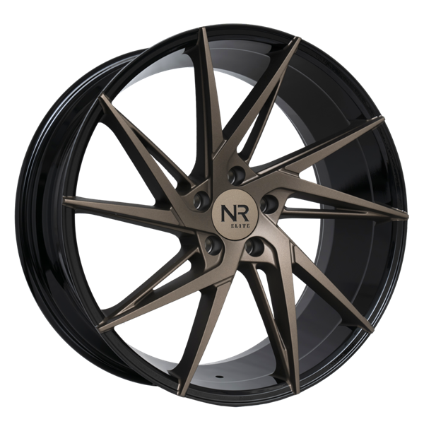 20X8.5 NOIR ELITE NO 112 5X114.3 35MM C.B 73.1 BRONZE FACE BLACK LIP