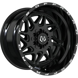 22X12 TIS 552B 6X135/139.7 -44MM C.B 108 BLACK ( NO RETURN , FINAL SALE )