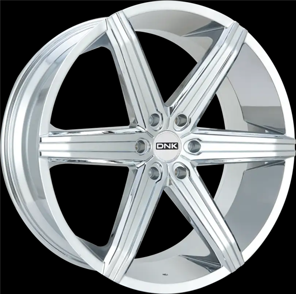 24X10 DNK 705 6X135 35MM (87.1MM) **********CHROME**************