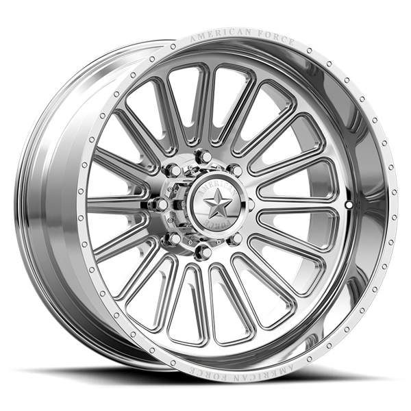 AFW BATTERY CC 22X12 POLISH -55 6X139.7 ( SOLD AS SET OF 4 ONLY , NO RETURN )