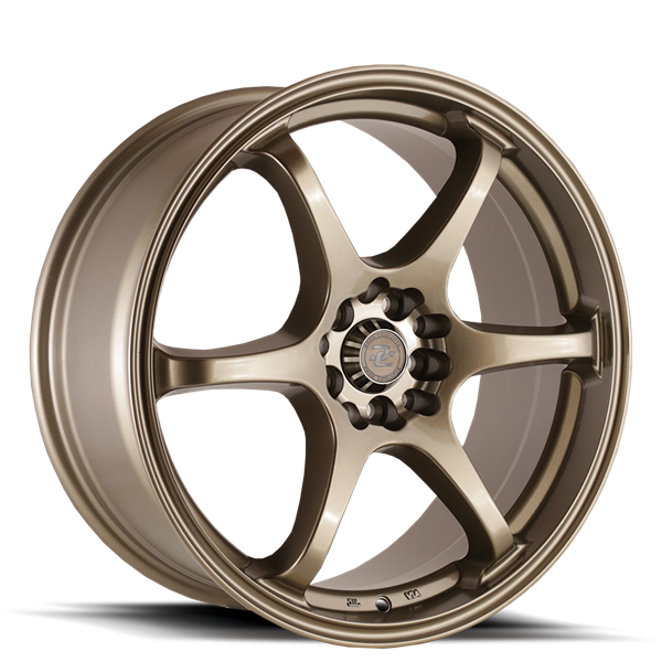 R25 18x8 5-100/5-114.3 40MM (73mm) GLOSS BRONZE