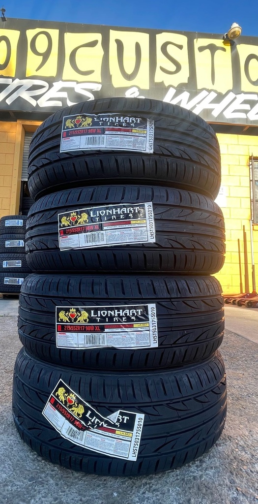 225/55ZR18 LIONHART LH-503 102W XL 420-A-A 40K+ROAD HAZARD
