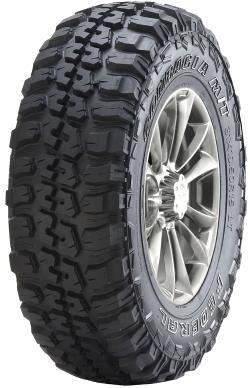 LT33X12.50R15 FEDERAL COURAGIA M/T 6PLY 108Q OWL M+S 35psi***2022 DOT**