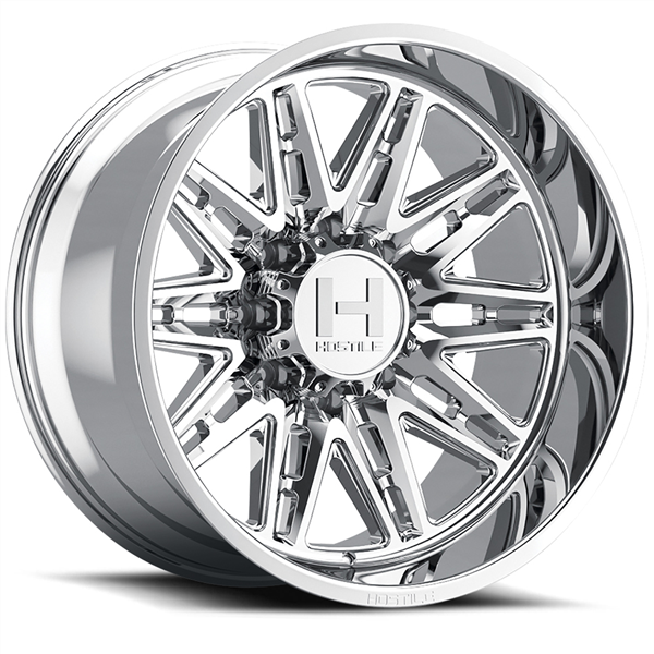 20X9 HOSTILE H126 8X165 00MM C.B 125.2MM ARMOR PLATED (CHROME)