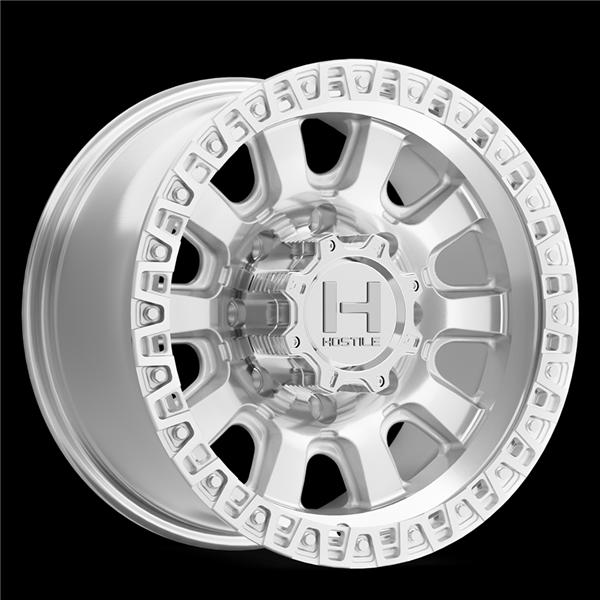 20X9 HOSTILE H138 8X170 12MM C.B 125.2MM MACHINED FINISH