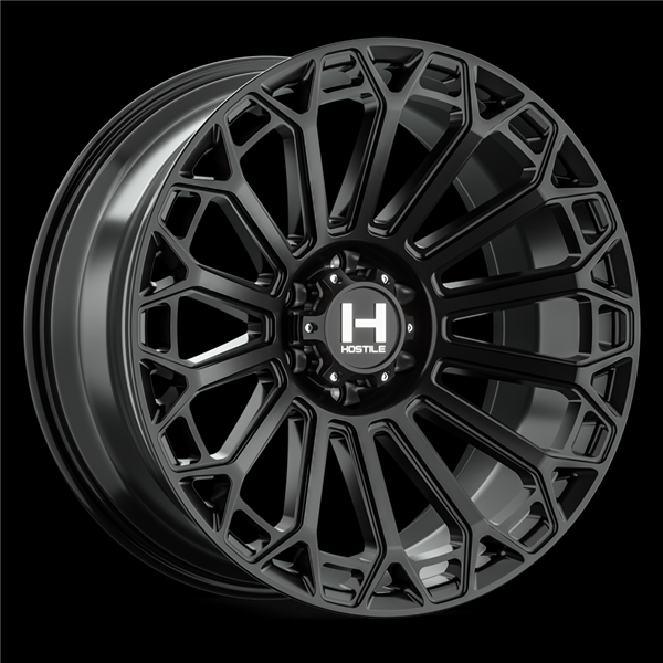 20X9 HOSTILE H142 6X135 12MM C.B 87MM ASPHALT (SATIN BLACK)