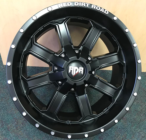 RDR 01-M 18X9+12 5X127+5X139.7 CB-77.8 BLACK(DIRT)-MFB+ME