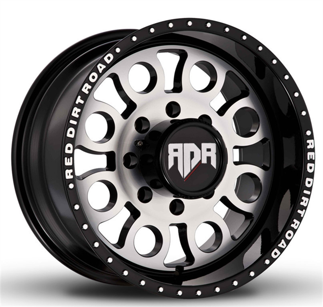 RDR 05-M 20X10-12 6X139.7 C.B-106.1 MACHINED/BLACK (BOSS) MFB+MO+ME