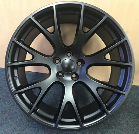 STW 218-M 20X9+15 5X115 C.B-74.2 MFB MATTE FLAT BLACK**DODGE HELLCAT REPLICA**SPECIAL****