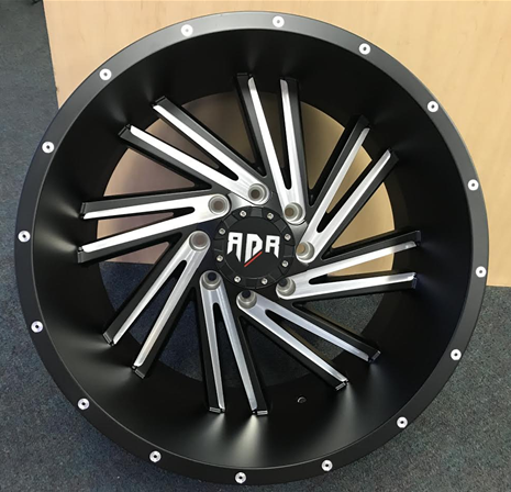 RDR RD55CL-M 22X12-44 8X165 C.B-125 (SAW BLADE) MFB+MF+MH+MR**CL-M LEFT SIDE