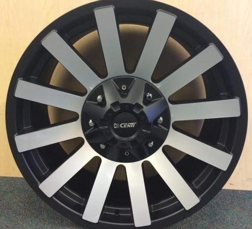 DCENTI 980 20X9+0 5X127 C.B-78.1 MFB+MO BLACK MACHINED