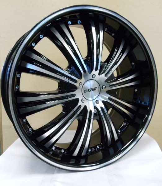 DCENTI 909 20X8.5+25 6X139.7 C.B-78.1 B+MO+MLLIP (ALU)