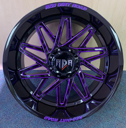 RDR RD28-M 20X10-18 6X135+6X139.7 C.B-108 B+MW+ML+TV***PURPLE***