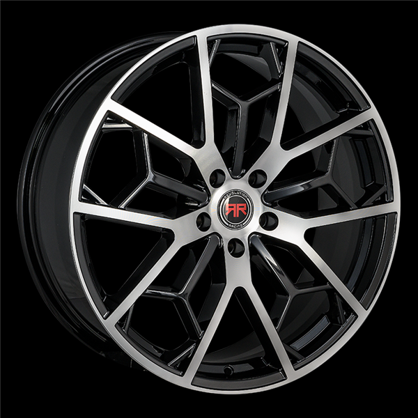 REVOLUTION RACING RR23 20X8+40 5X114.3 C.B-73.1 BLACK MACHINED