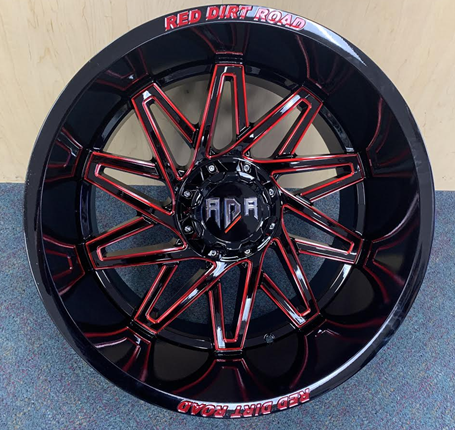 RDR RD28-M 20X12-44 6X135+6X139.7 C.B-108 B+MW+ML+TR4***RED****