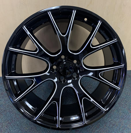 STW 218-M 22X9.5+15 5X115 C.B-74.2 B+MW **DODGE HELLCAT REPLICA**SPECIAL****