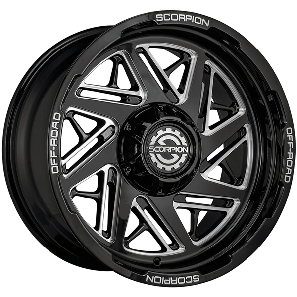 SCORPION OFFROAD DEMOLITION 20X10-19 6X135+6X139.7 C.B-106.1 BLACK MILLED