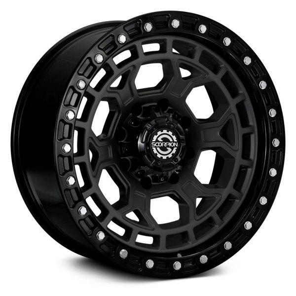 SCORPION OFFROAD NOMAD 20X10-19 8X165 C.B-125.2 MATTE BLACK