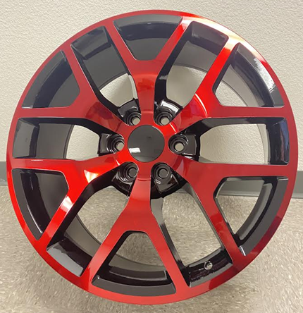 STW288-M 24X10+30 6X139.7 C.B-78.1 B+M+TR3 **GMC REPLICA*****REDCOLOR****