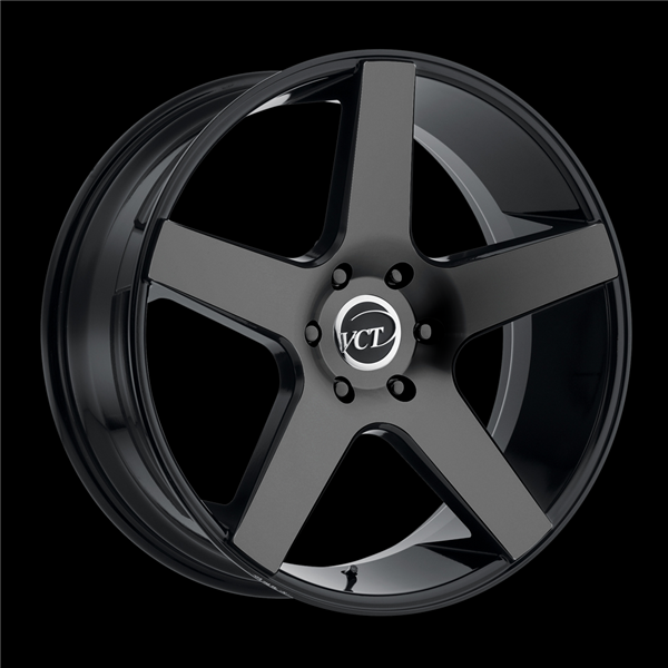 VCT WHEEL V83 22X9+15 5X139.7 C.B-78.1 GLOSS BLACK