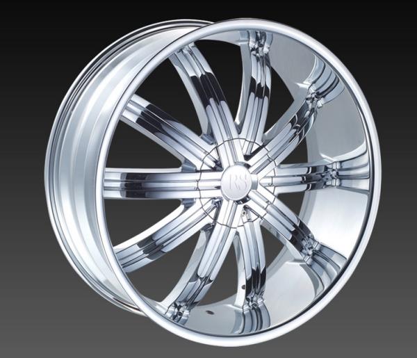 RED SPORT 11 20X8.5+13 5X127+135 C.B.-87.1 CHROME