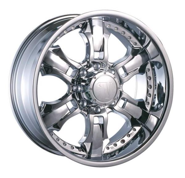 VELOCITY 650 24X9.5+10 8X165 C.B-125 CHROME