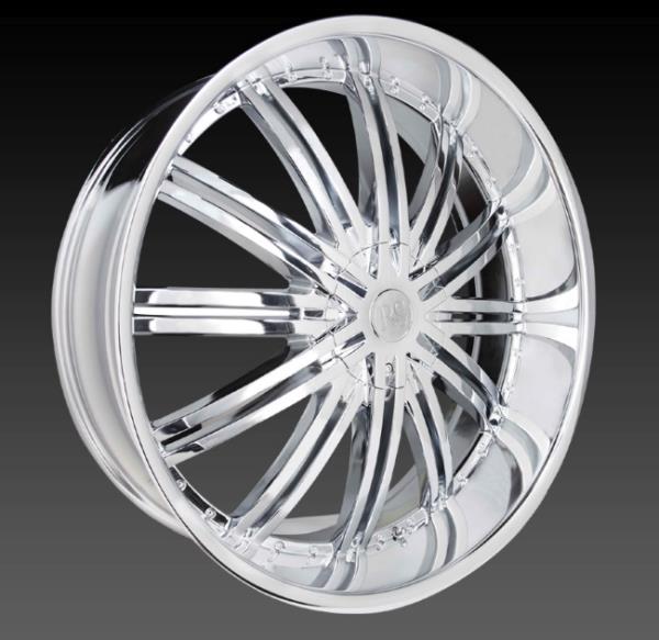 RED SPORT 99 24X9.5+13 5X135+139.7 C.B-87.1 CHROME