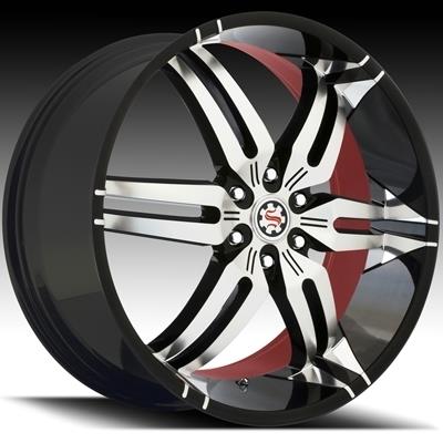 SCARLET WHEEL 8 26X9.5+13 6X139.7 C.B-78.1 MFB+M+NTR