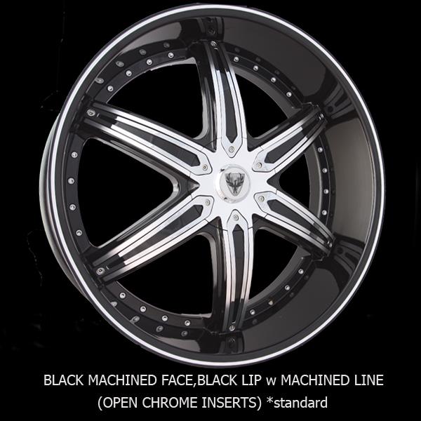 VENICE FORZA-M 26X9+15 5X115 C.B-74.1 BML+CI BLACK