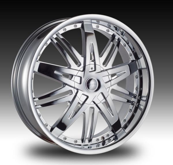 HOYO 7 S 26X10+13 5X127+135 C.B-87.1 CHROME