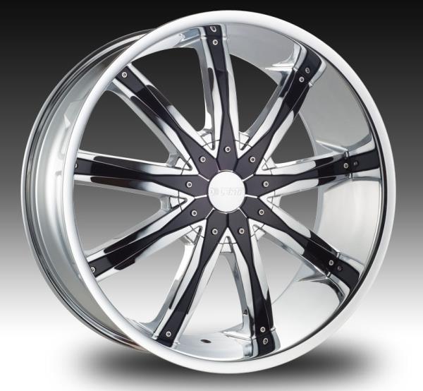 DCENTI 29 28X10+13 5X127+5X135 C.B-87.1 CHROME +B PLASTIC