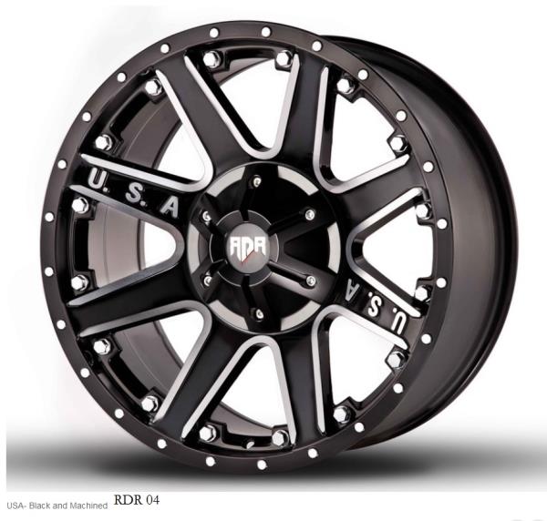 RDR 04-M 17X9-12 5X114.3 C.B-73.1 MACHINED/BLACK (USA)-MFB+MO+ME(R)