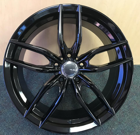VELSEN WHEEL 533-M 17X7.5+38 5X114.3 C.B-73.1 B(U) BLACK