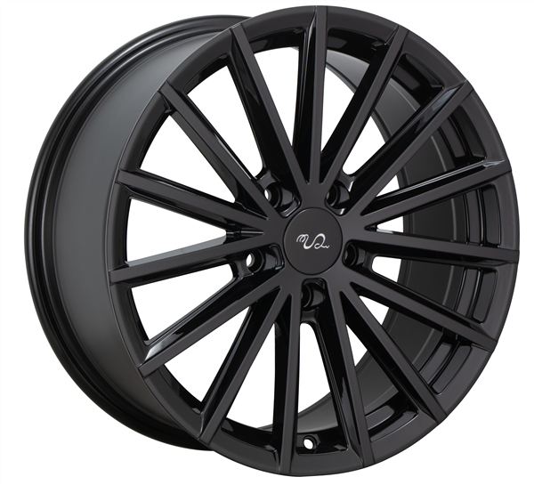 U2-58-M 18X8+38 5X114.3 C.B-73.1 B ALL BLACK
