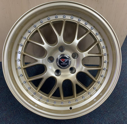 DCENTI DCTL003-M 18X8+35 5X112 C.B-66.6 GD***GOLD****