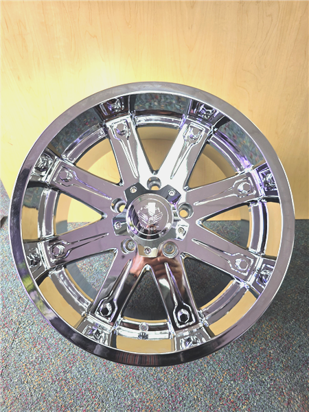 GIMA OFFROAD GOF-9 18X9-12 5X139.7 C.B108 CHROME