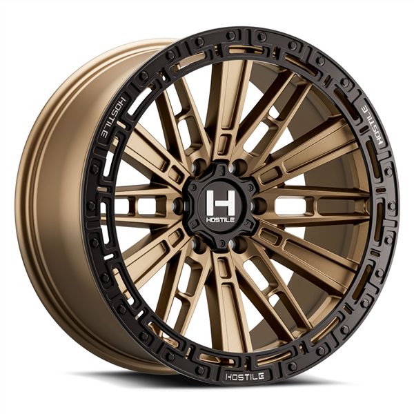 17X9 HOSTILE H129 6X139.7 00MM C.B 106.1MM BRONZE
