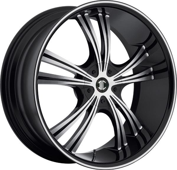 2 CRAVE NO.2 17X7+40 5X100+5X114.3 C.B 72.56 BLACK DIAMOND