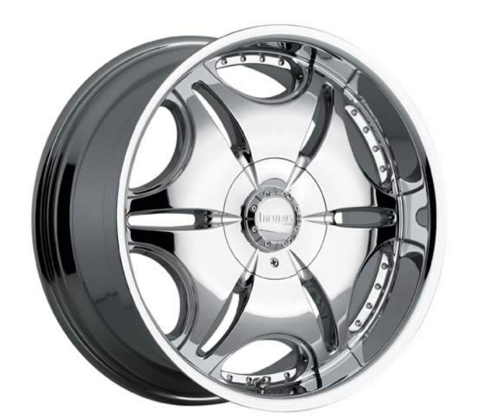 INCUBUS 348 18X7.5+45 4X100+4X114.3 CB.73 CHROME**CLOSE OUT SPECIAL ALLSALES FINAL**